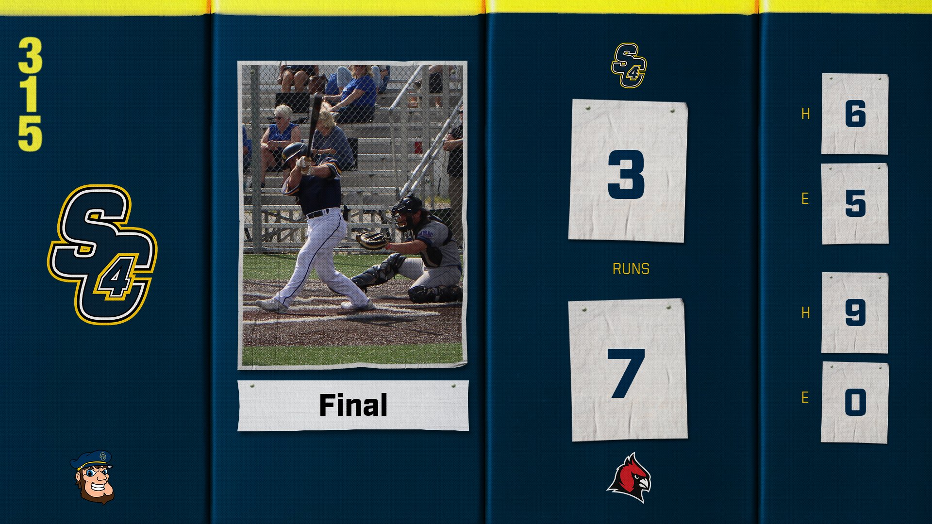 Baseball: SC4 drops a non-conference game at Concordia