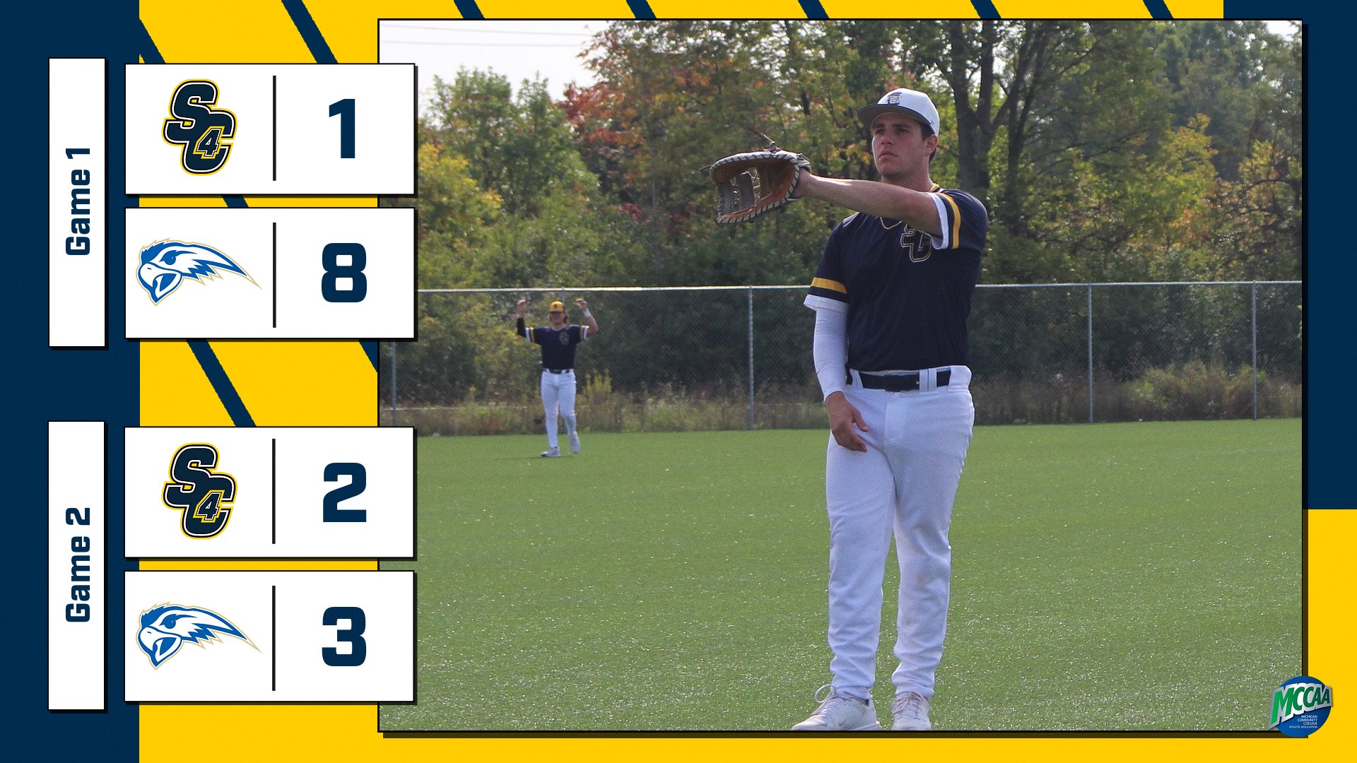 Baseball: Two Tough Games for the Skippers