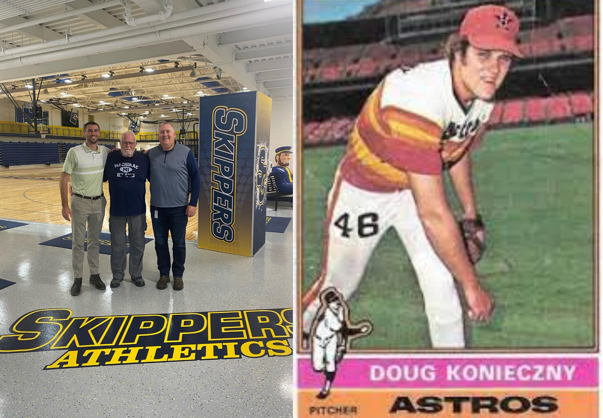 Former MLB Pitcher Doug Konieczny Visits SC4 Fieldhouse