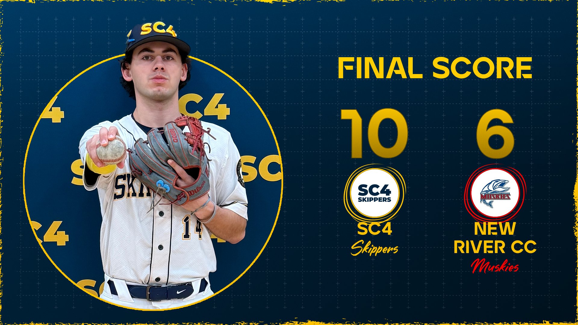 Skippers Baseball Secures 10&ndash;6 Victory Over New River; Marks First Career Win for Coach Peets
