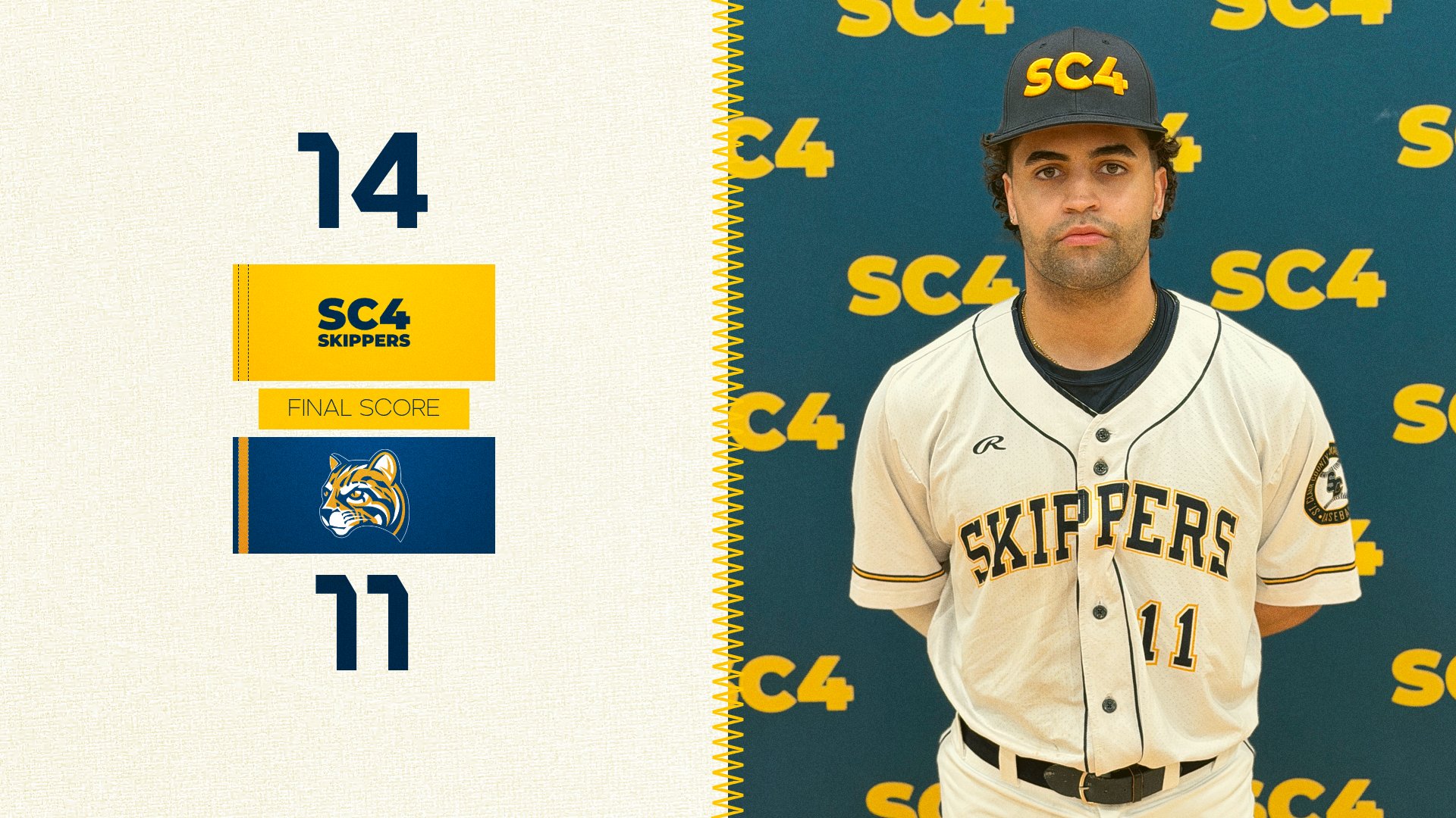 SC4 Baseball Takes Down Schoolcraft College