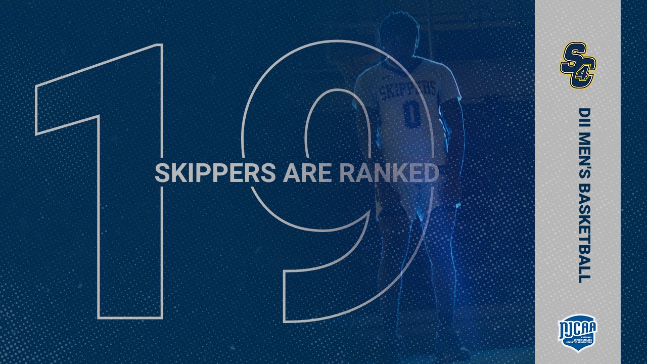 The 2022-23 Skippers Men's Basketball team was recently ranked 19th in the nation. 
