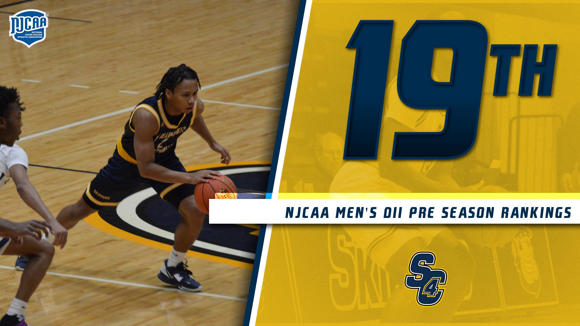 Skippers Men's Basketball Opens the Preseason Poll at #19