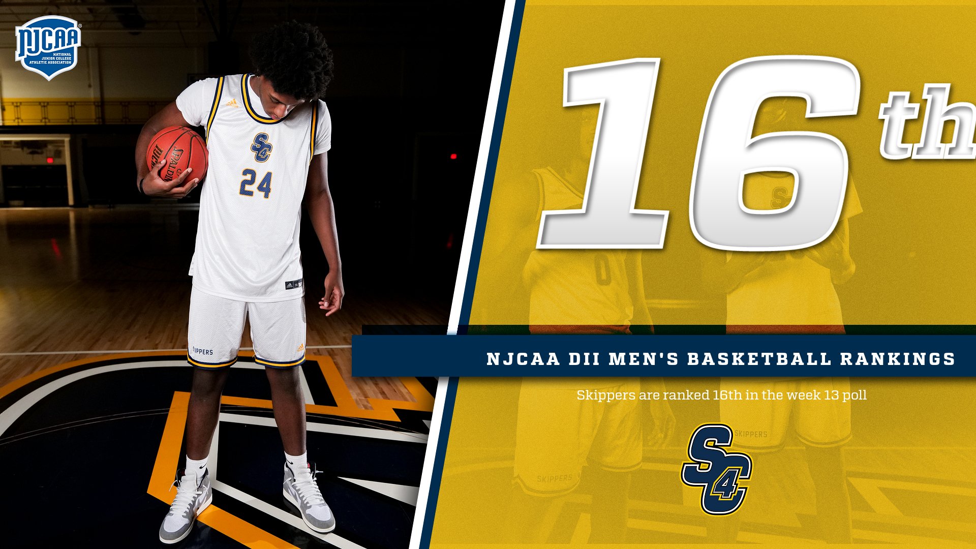 Men's Basketball: SC4 slides up to 16 in the Nation