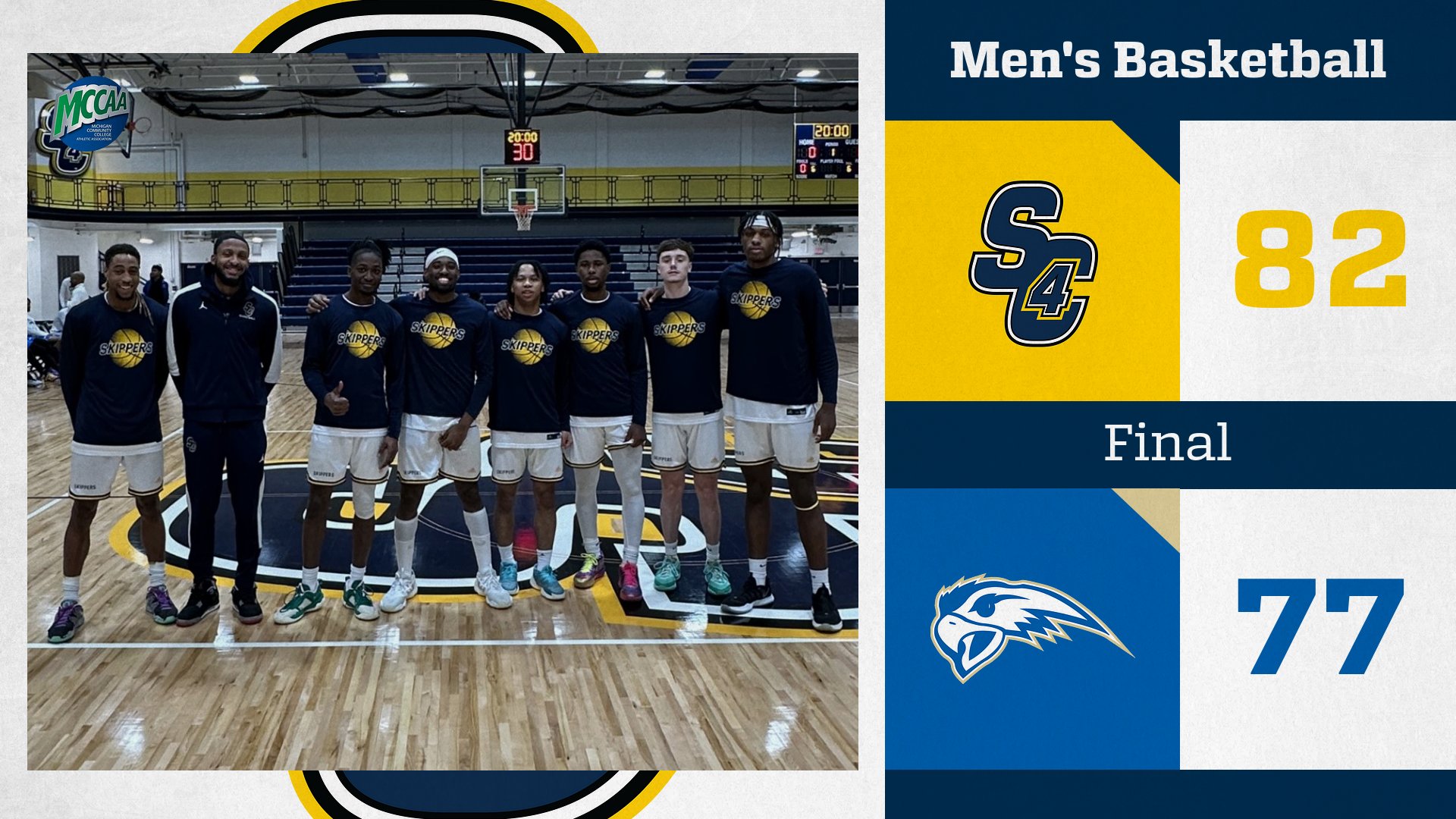 Men's Basketball: The Skippers Win on Sophomore Day