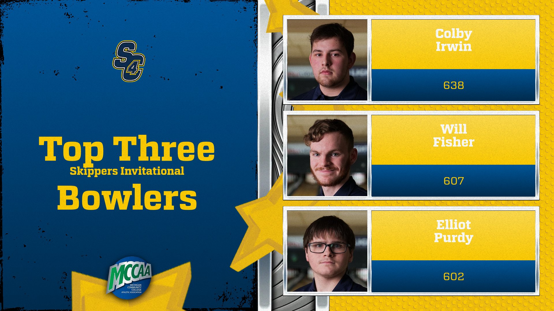 Men's Bowling: SC4 Captures Skippers Invitational Crown