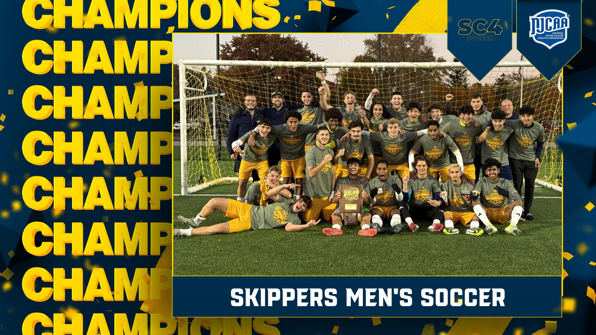 SC4 Men&rsquo;s Soccer Caps Historic Season with Championships, Awards, and National Tournament Appearance