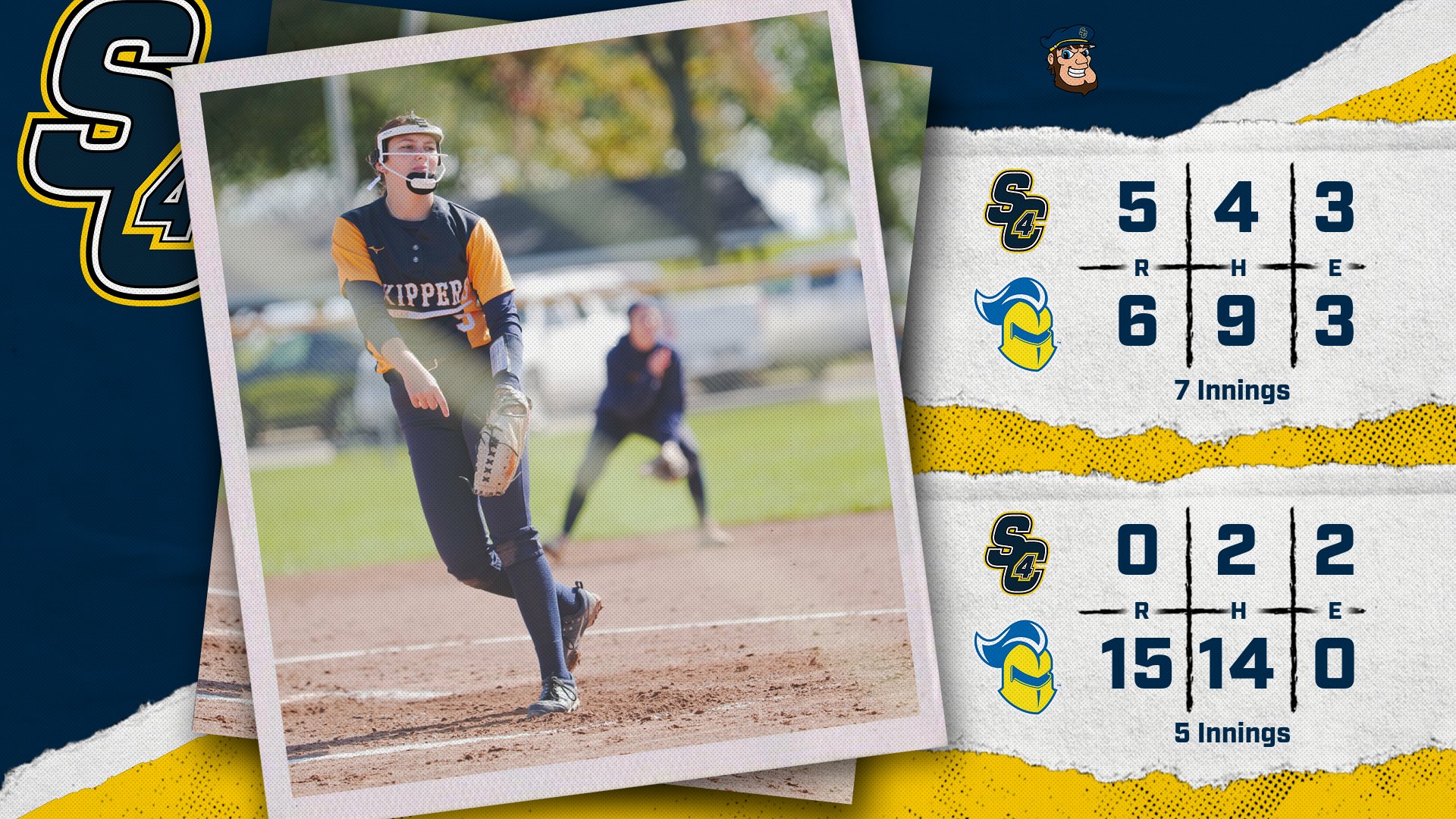 Softball: The Skippers Struggle at Madonna