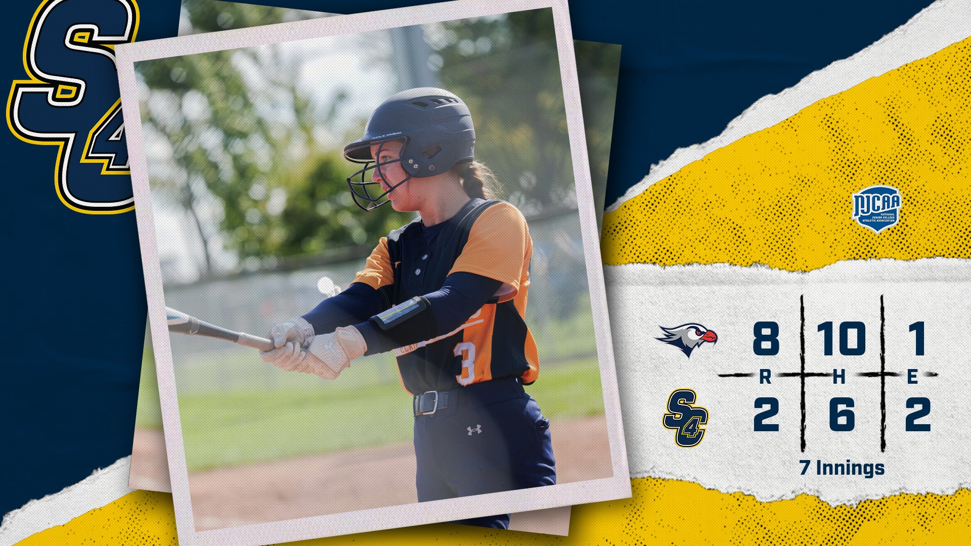Softball: SC4 Drops a Game to Lackawanna College