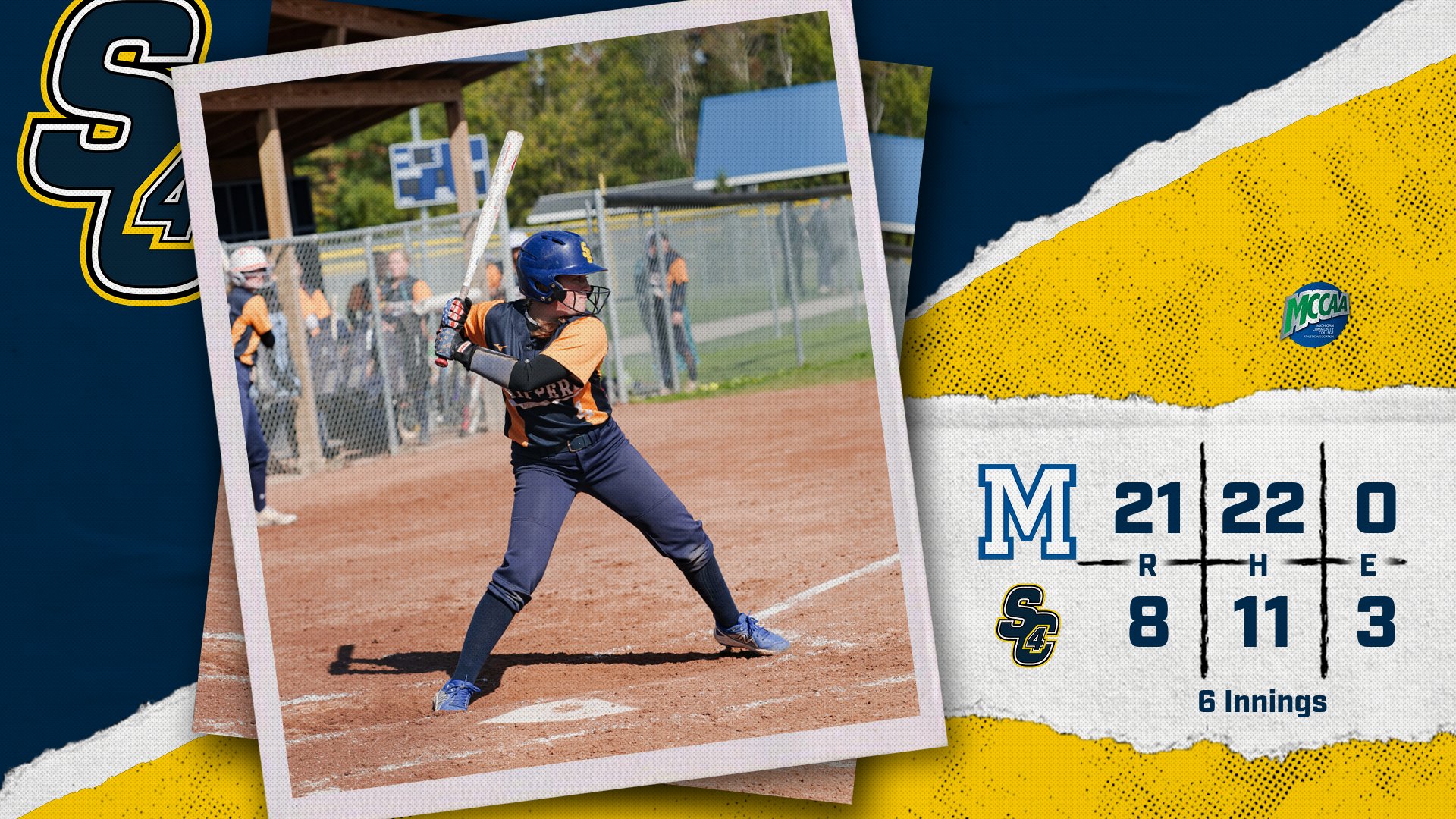 Softball: One Bad Inning Costs SC4 Against Macomb