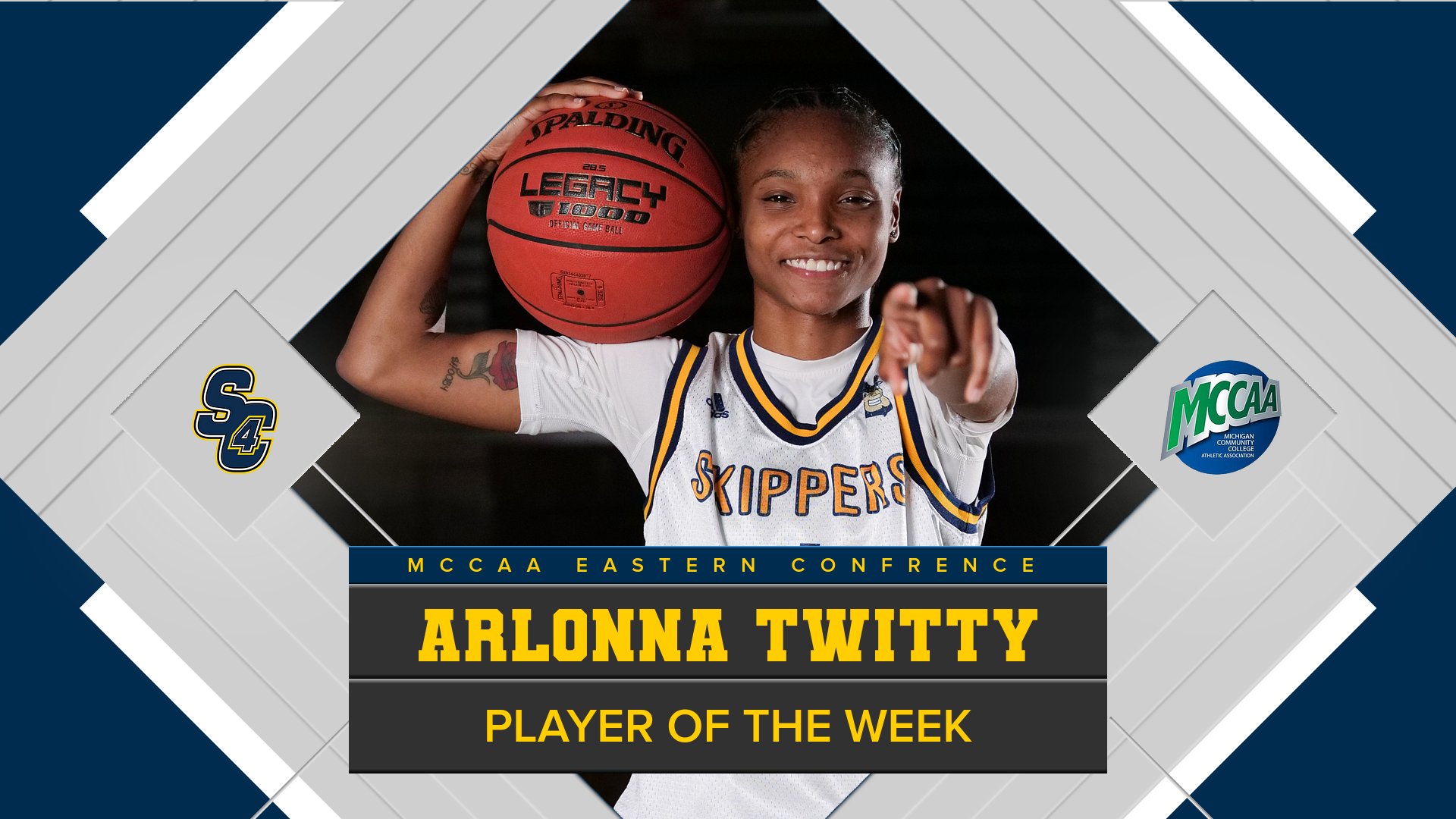 Women's Basketball: Twitty Takes Home Eastern Conference Player of the Week