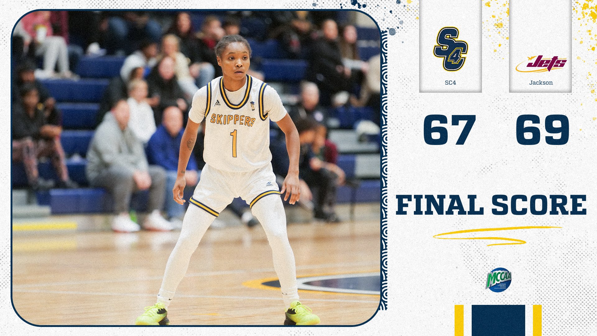 Women's Basketball: Skippers Lose Heartbreaker at Jackson