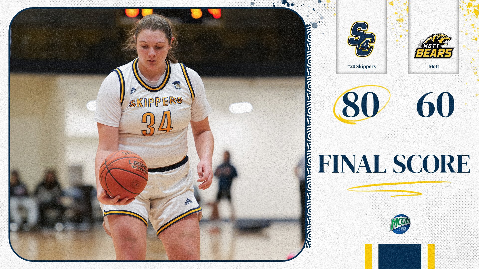 Women's Basketball: Skippers Start 1-0 in Conference
