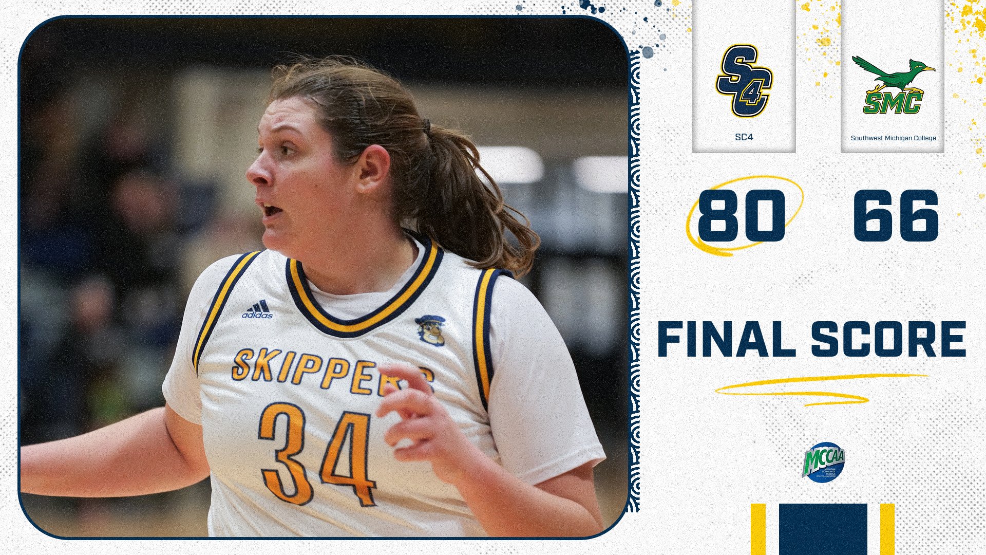 Women's Basketball: SC4 Advances to MCCAA Championship Game