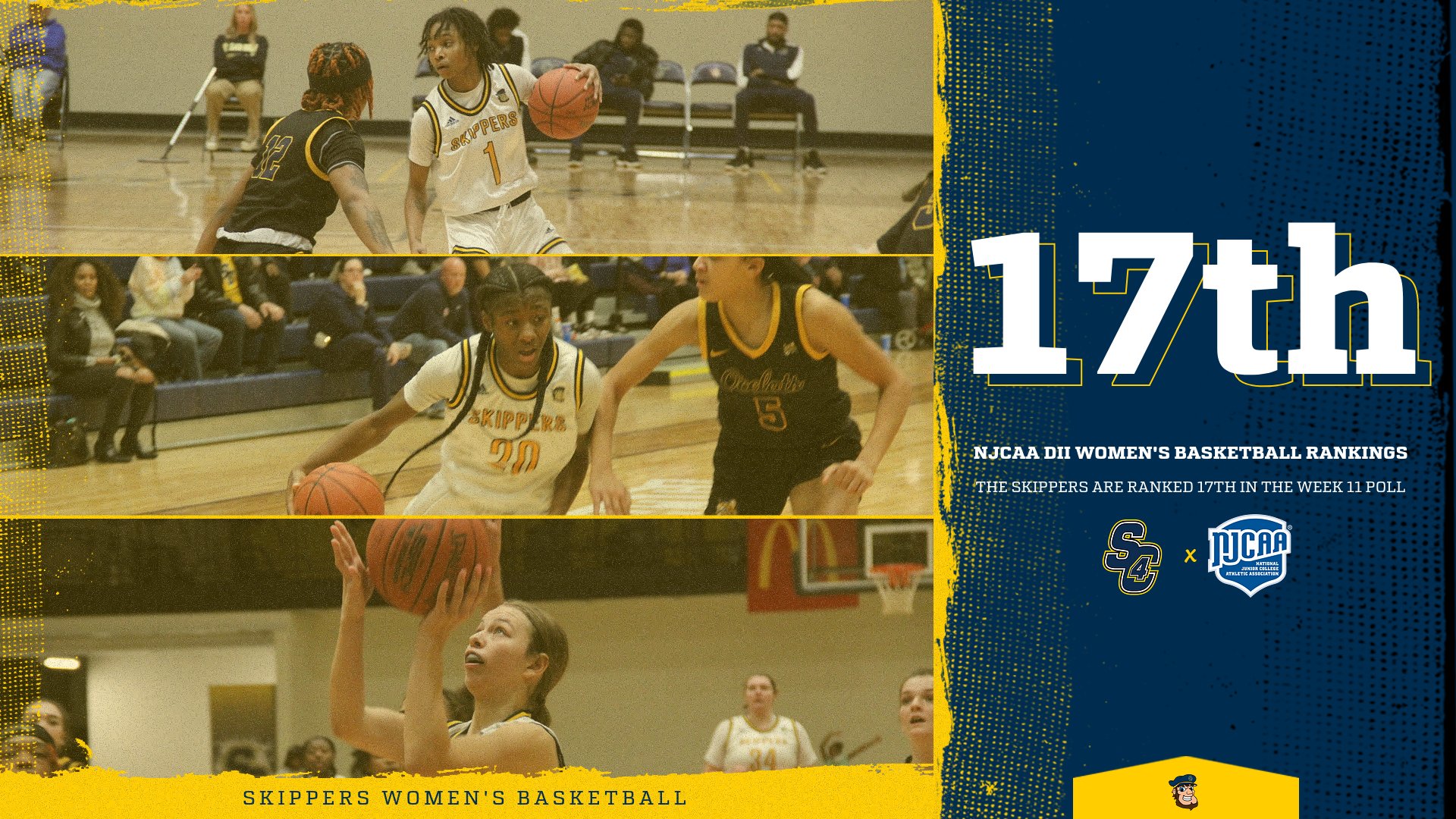 Women's Basketball: The Skippers Find Themselves at 17 Back-to-Back Weeks