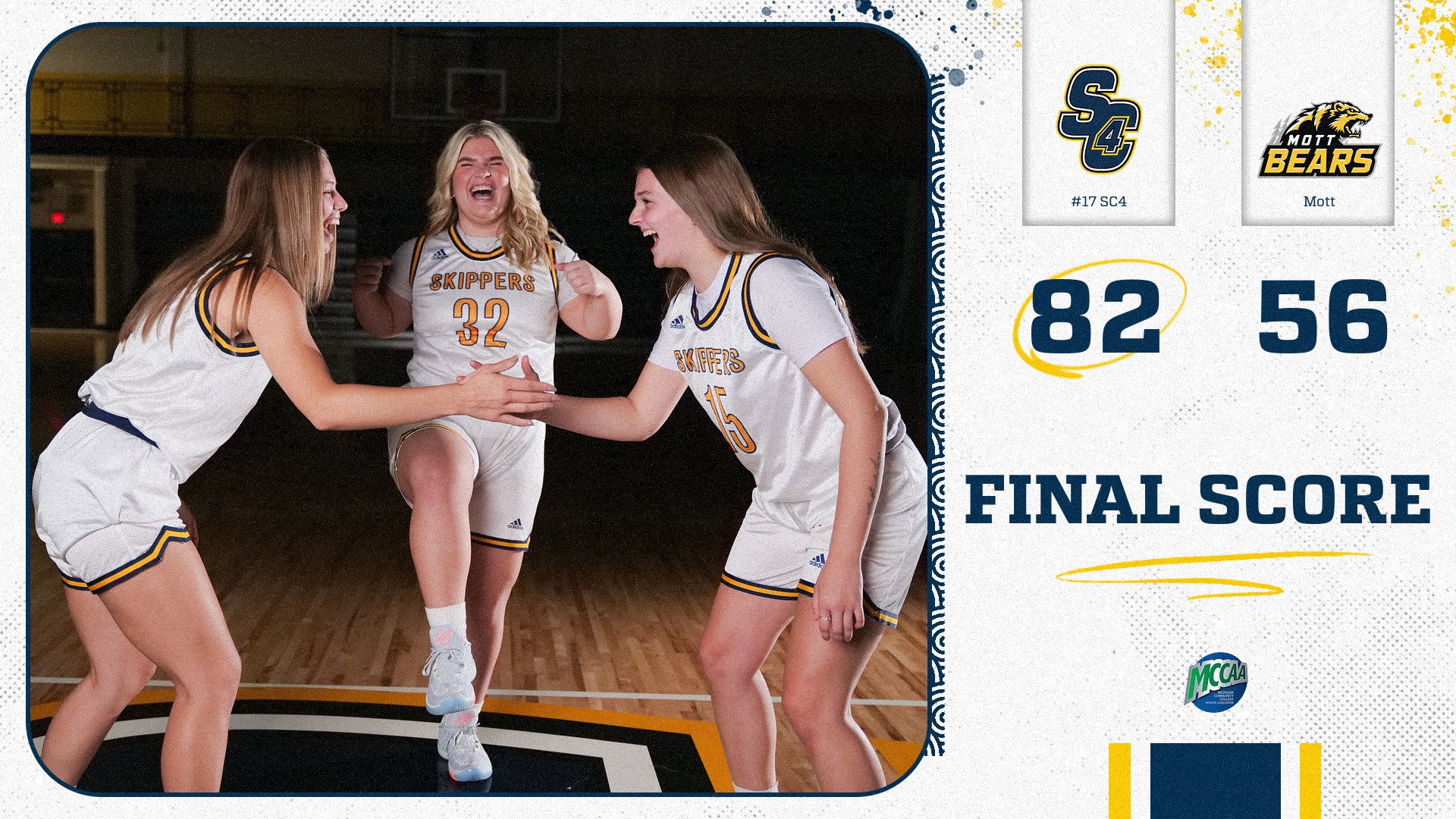Women's Basketball: SC4 Takes Care of the Bears and Moves to 19-2