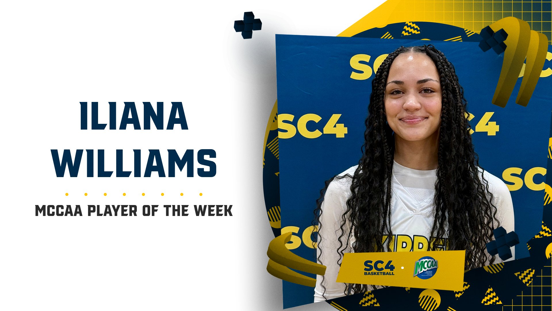 Iliana Williams Named MCCAA Eastern Conference Player of the Week