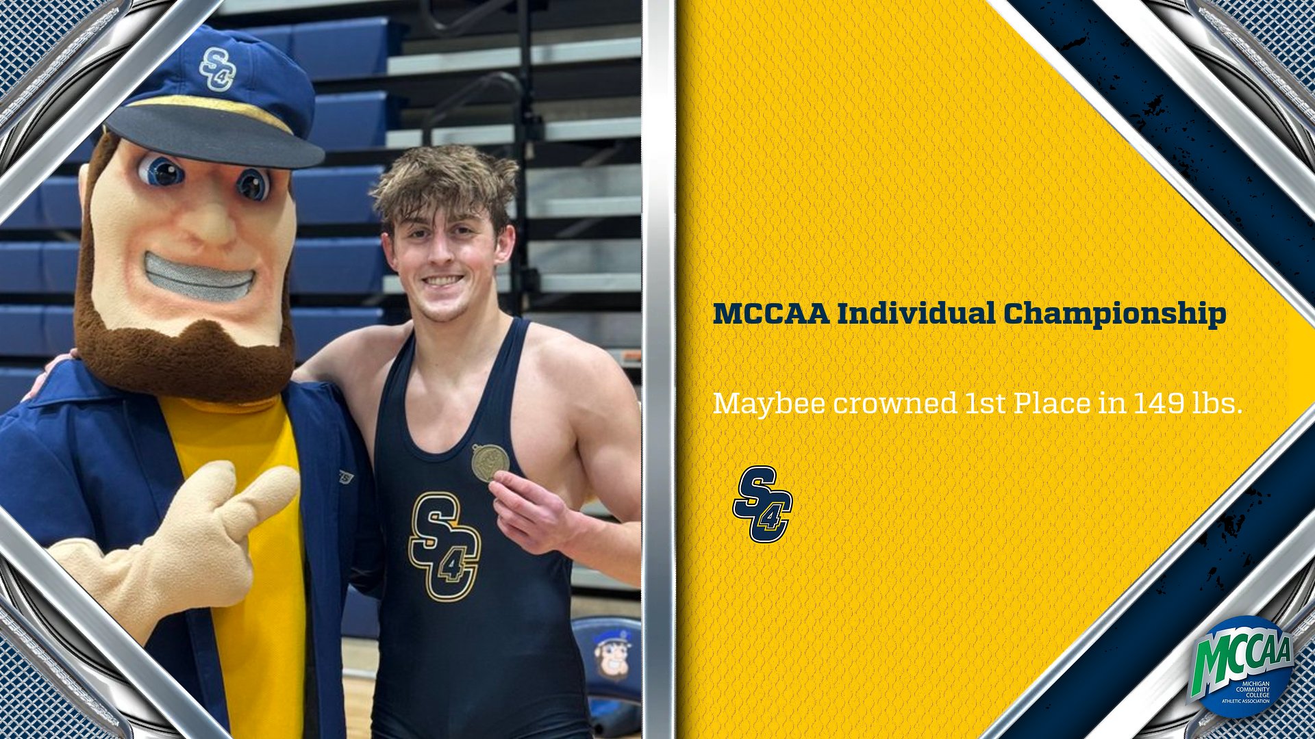 Wrestling: SC4 Hosts MCCAA Individual Championship