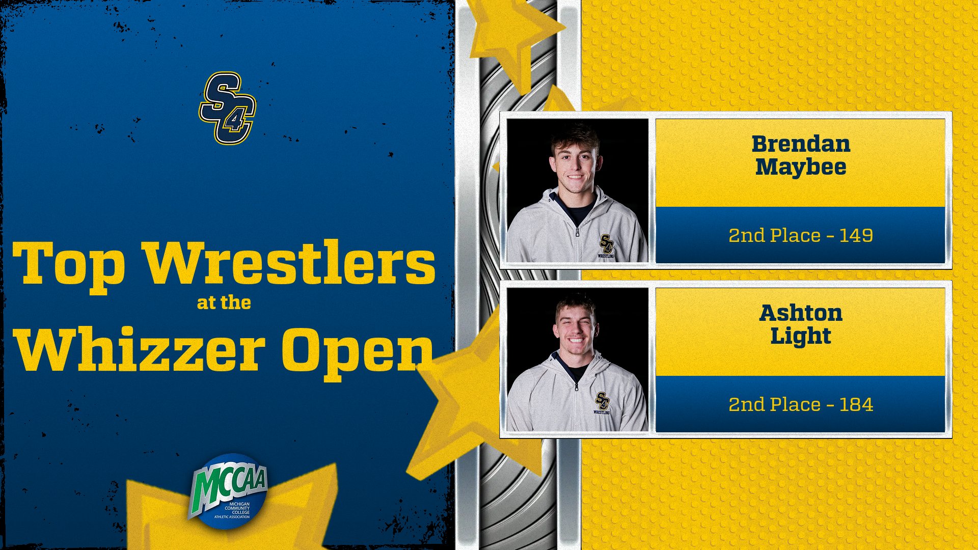 Wrestling: SC4 Competes in Whizzer Open at Henry Ford College