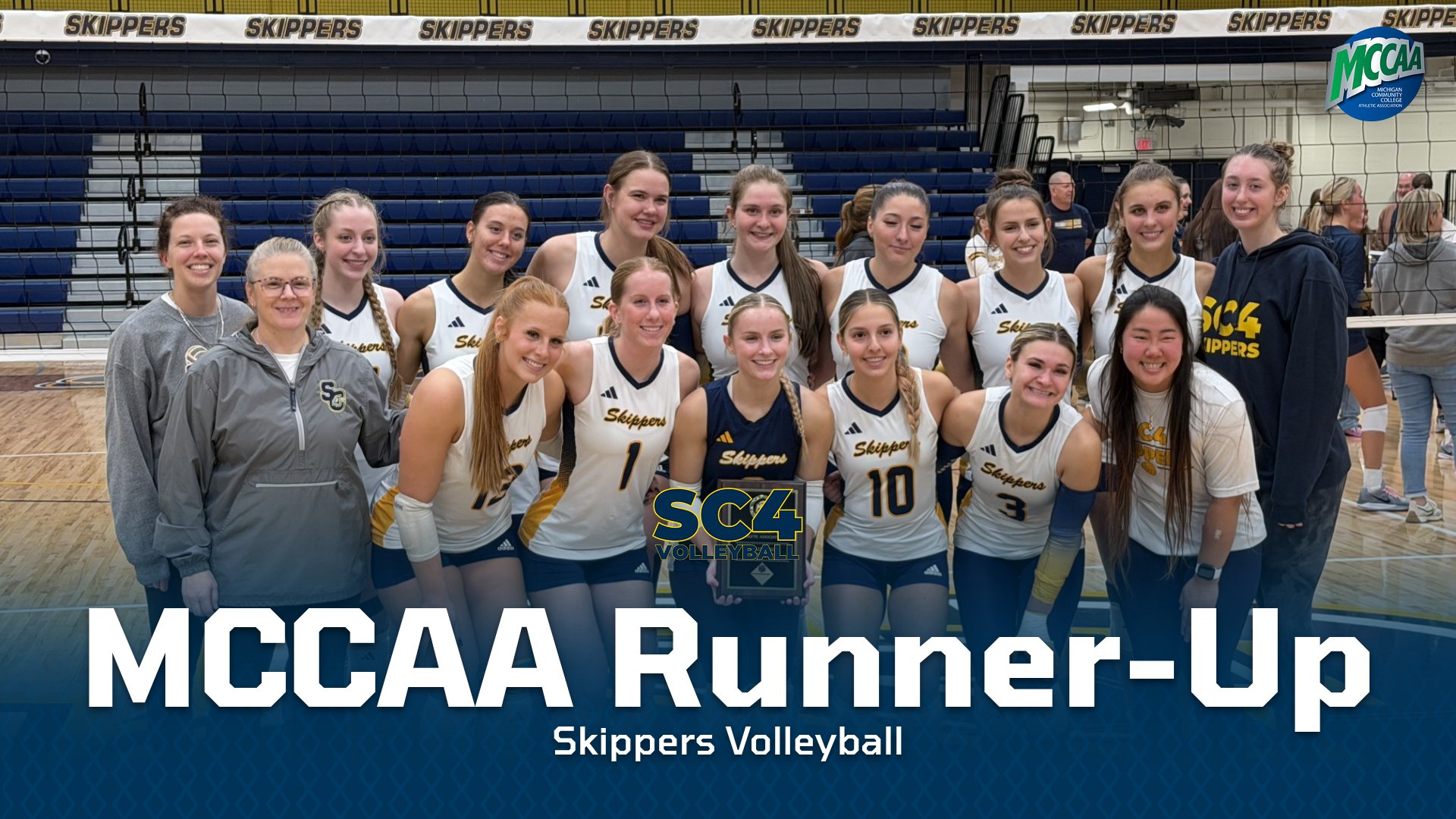 SC4 Volleyball Finishes Runner-Up in MCCAA, Eyes National Championship Berth