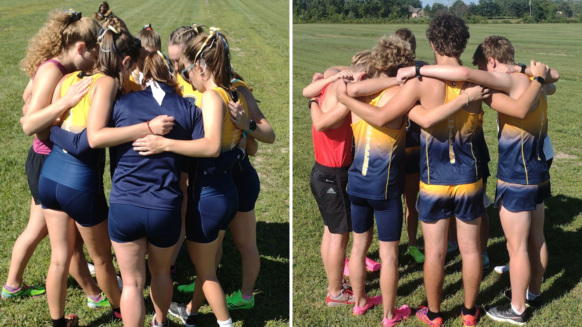 2023-2024 Skippers men's and women's cross country team
